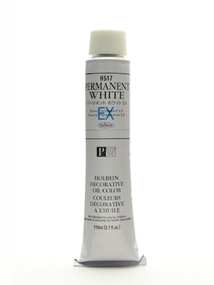 Holbein Artist Oil Colors Permanent White Ex 110 Ml (H517)