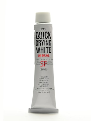 Holbein Artist Oil Colors Quick Dry White 110 Ml (H521)