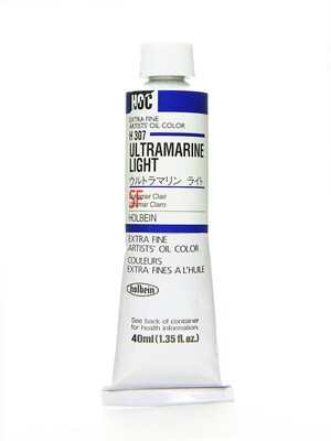 Holbein Artist Oil Colors Ultramarine Light 40 Ml (H307)