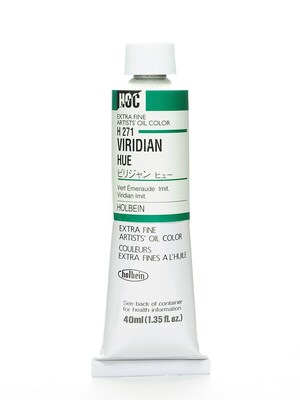 Holbein Artist Oil Colors Viridian Hue 40 Ml (H271)