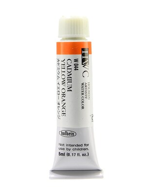 Holbein Artist Watercolor Cadmium Yellow Orange 5 Ml [Pack Of 2] (2PK-W044)