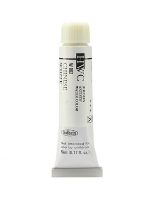 Holbein Artist Watercolor Chinese White 5 Ml [Pack Of 2] (2PK-W002)