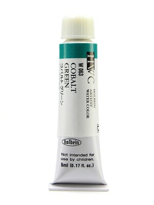 Holbein Artist Watercolor Cobalt Green 5 Ml [Pack Of 2] (2PK-W063)