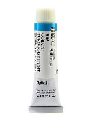 Holbein Artist Watercolor Cobalt Turquoise Light 5 Ml [Pack Of 2] (2PK-W106)