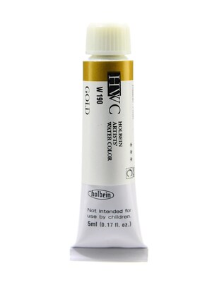 Holbein Artist Watercolor Gold 5 Ml [Pack Of 2] (2PK-W190)