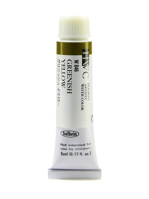 Holbein Artist Watercolor Greenish Yellow 5 Ml [Pack Of 2] (2PK-W046)