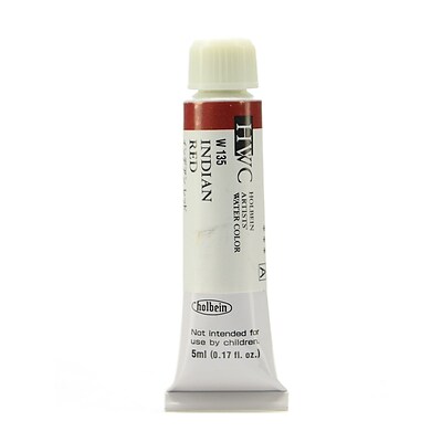 Holbein Artist Watercolor Indian Red 5 Ml [Pack Of 2] (2PK-W135)