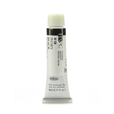 Holbein Artist Watercolor Ivory Black 5 Ml [Pack Of 2] (2PK-W138)