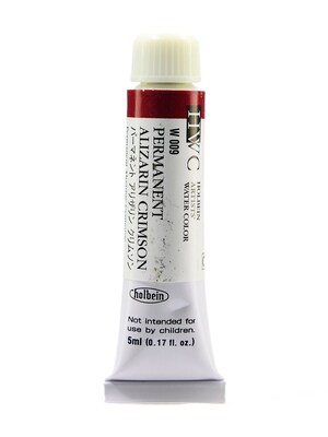 Holbein Artist Watercolor Permanent Alizarin Crimson 5 Ml [Pack Of 2] (2PK-W009)