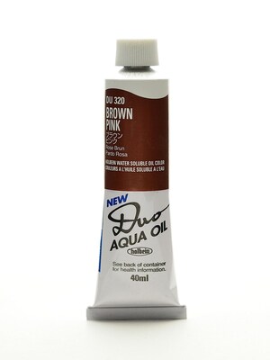 Holbein Duo Aqua Artist Oil Color Brown Pink 40 Ml (DU320)