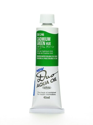 Holbein Duo Aqua Artist Oil Color Cadmium Green Hue 40 Ml (DU246)