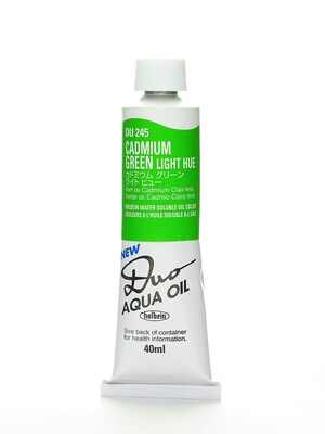 Holbein Duo Aqua Artist Oil Color Cadmium Green Light Hue 40 Ml (DU245)