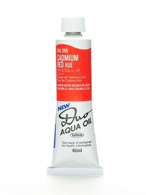 Holbein Duo Aqua Artist Oil Color Cadmium Red Hue 40 Ml [Pack Of 2] (2PK-DU205)