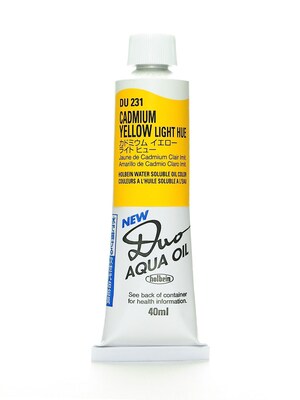 Holbein Duo Aqua Artist Oil Color Cadmium Yellow Light Hue 40 Ml [Pack Of 2] (2PK-DU231)