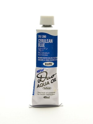 Holbein Duo Aqua Artist Oil Color Cerulean Blue 40 Ml (DU280)
