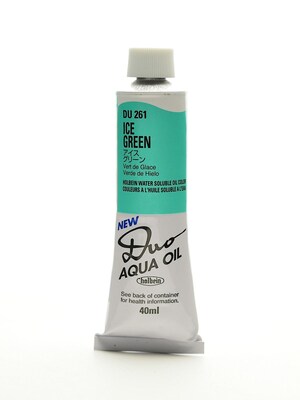 Holbein Duo Aqua Artist Oil Color Ice Green 40 Ml (DU261)