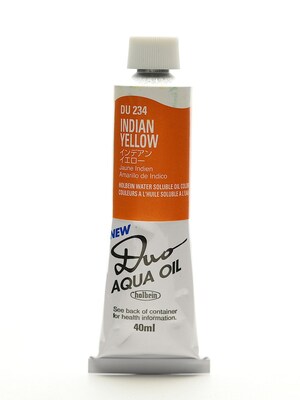 Holbein Duo Aqua Artist Oil Color Indian Yellow 40 Ml (DU234)