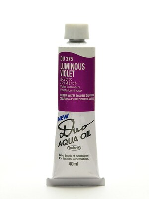 Holbein Duo Aqua Artist Oil Color Luminous Violet 40 Ml (DU375)
