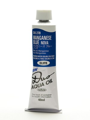 Holbein Duo Aqua Artist Oil Color Manganese Blue Nova 40 Ml (DU278)