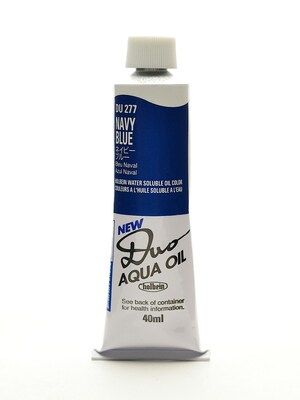 Holbein Duo Aqua Artist Oil Color Navy Blue 40 Ml (DU277)