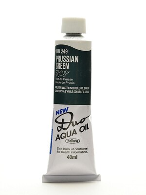 Holbein Duo Aqua Artist Oil Color Prussian Green 40 Ml (DU249)
