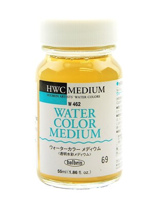 Holbein Watercolor Medium 55 Ml [Pack Of 2] (2PK-W462)