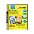 Itoya Clear Cover Profolio Presentation Books 24 Pages (48 Views) [Pack Of 2] (2PK-CC-24)