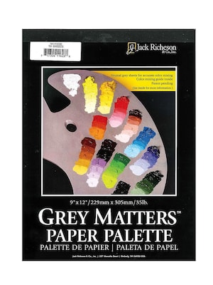 Jack Richeson Grey Matters Paper Palettes 12 In. X 16 In. (100281)