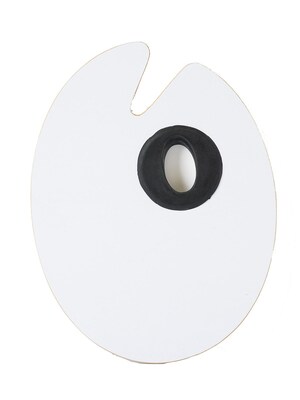 Jack Richeson Oval Melamine Palettes 9 In. X 12 In. [Pack Of 2] (2PK-696055)
