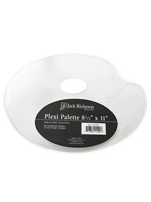 Jack Richeson Plexi Palettes 8 1/2 In. X 11 In. [Pack Of 2] (2PK-696065)