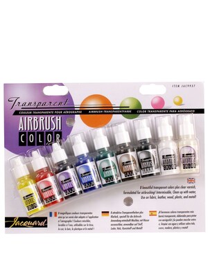 Jacquard Airbrush Color Sets Transparent (JAC9937)