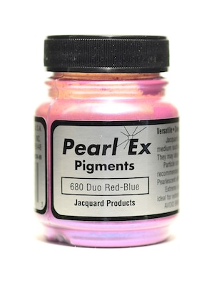 Jacquard Pearl Ex Powdered Pigments Duo Red-Blue 0.50 Oz. [Pack Of 3] (3PK-JPX1680)