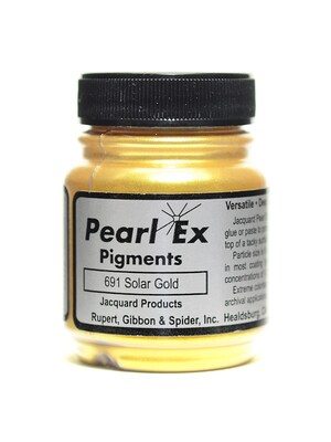 Jacquard Pearl Ex Powdered Pigments Solar Gold 0.50 Oz. [Pack Of 3] (3PK-JPX1691)