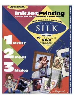 Jacquard Print On Silk Pack Of 10 (JAC9702)