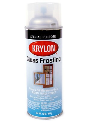 Krylon Frosted Glass Finish 12 Oz. (I00810)