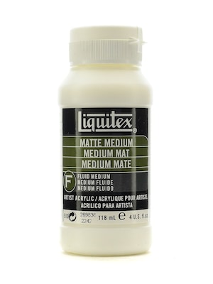 Liquitex Acrylic Paint Matte Paint Medium 4 Oz. [Pack Of 2] (2PK-5104)