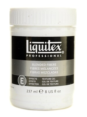 Liquitex Acrylic Texture Gel Mediums Blended Fibers 8 Oz. [Pack Of 2] (2PK-6708)
