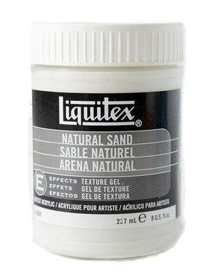 Liquitex Acrylic Texture Gel Mediums Natural Sand 8 Oz. [Pack Of 2] (2PK-6508)