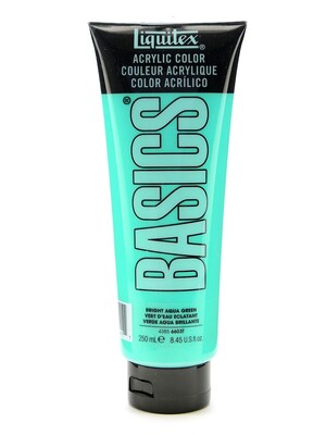 Liquitex Basics Acrylics Colors Bright Aqua Green 8.5 Oz. Tube (4385660)