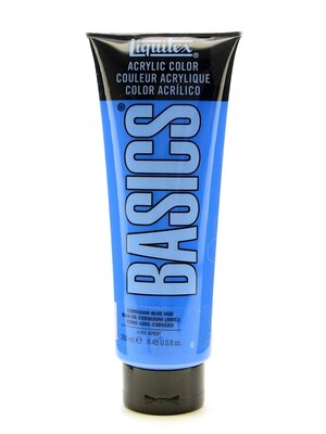 Liquitex Basics Acrylics Colors Cerulean Blue Hue 8.5 Oz. Tube (4385470)