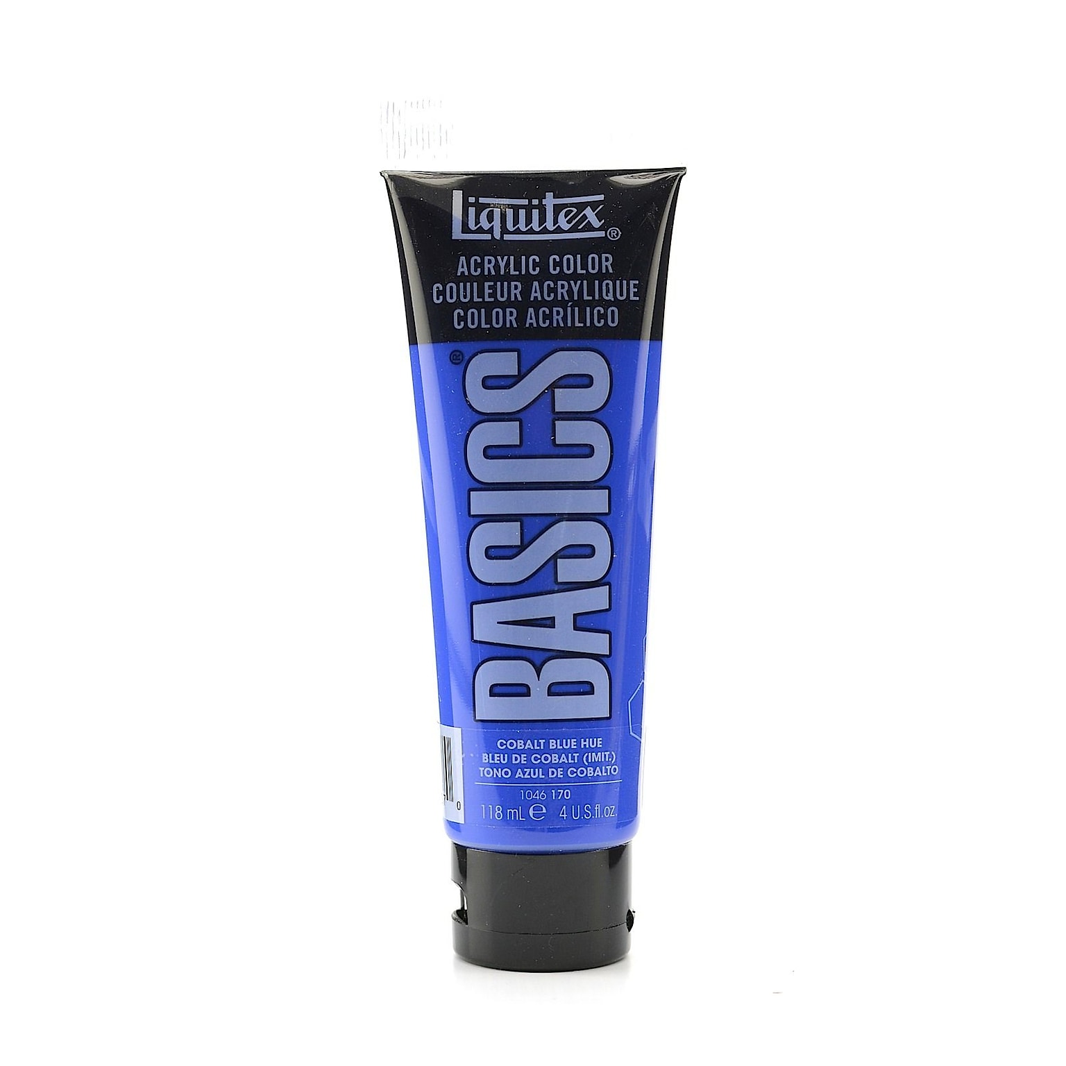 Liquitex Basics Acrylics Colors Cobalt Blue Hue 4 Oz. Tube [Pack Of 3] (3PK-1046170)