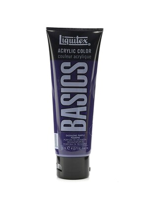 Liquitex Basics Acrylics Colors Dioxazine Purple 4 Oz. Tube [Pack Of 3] (3PK-1046186)