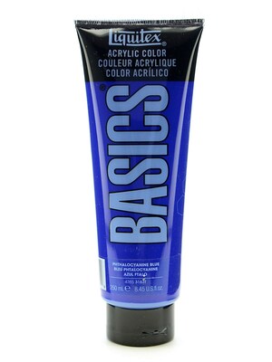 Liquitex Basics Acrylics Colors Phthalocyanine Blue 8.5 Oz. Tube [Pack Of 2] (2PK-4385316)