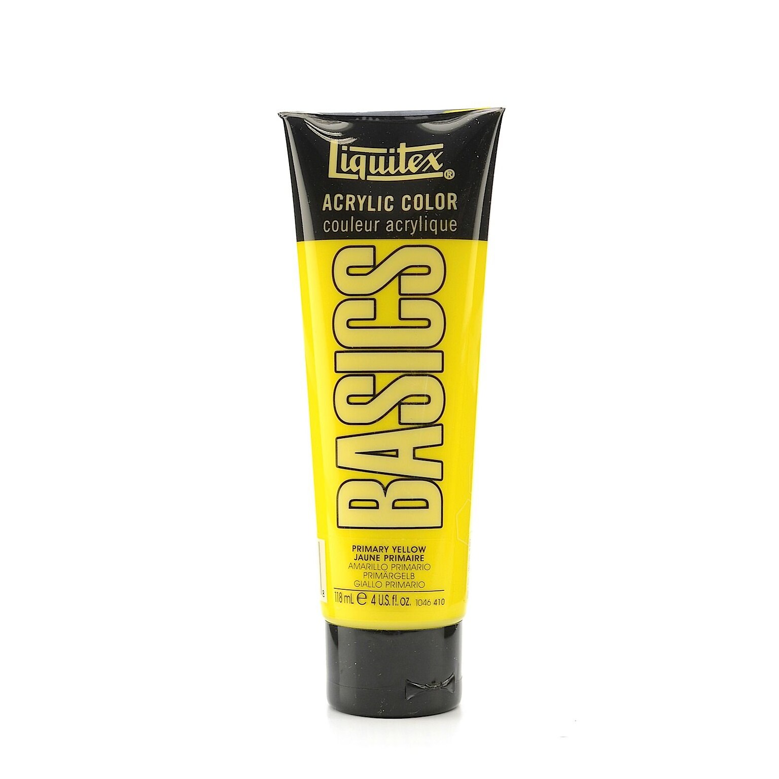 Liquitex Basics Acrylics Colors Primary Yellow 4 Oz. Tube [Pack Of 3] (3PK-1046410)