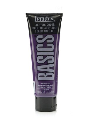 Liquitex Basics Acrylics Colors Prism Violet 4 Oz. Tube [Pack Of 3] (3PK-1046391)