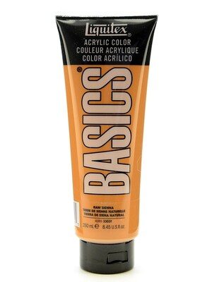 Liquitex Basics Acrylics Colors Raw Sienna 8.5 Oz. Tube (4385330)