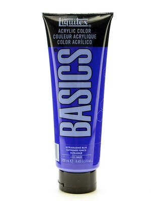 Liquitex Basics Acrylics Colors Ultramarine Blue 8.5 Oz. Tube (4385380)