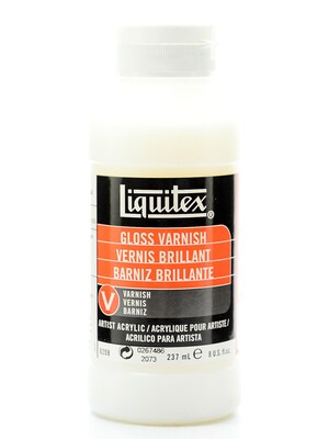 Liquitex Gloss Varnish - Flexible Surface 8 Oz. [Pack Of 2] (2PK-6208)