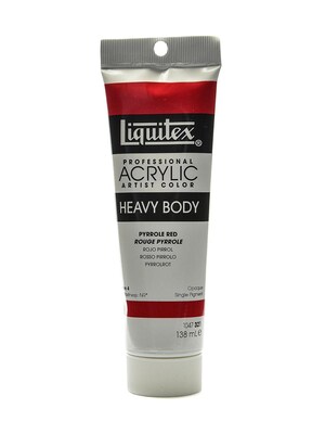 Liquitex Heavy Body Professional Artist Acrylic Colors Pyrrole Red 2 Oz. [Pack Of 2] (2PK-1045321)