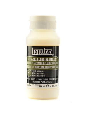 Liquitex Slow-Dri Blending Mediums Fluid 4 Oz. Bottle [Pack Of 2] (2PK-6304)